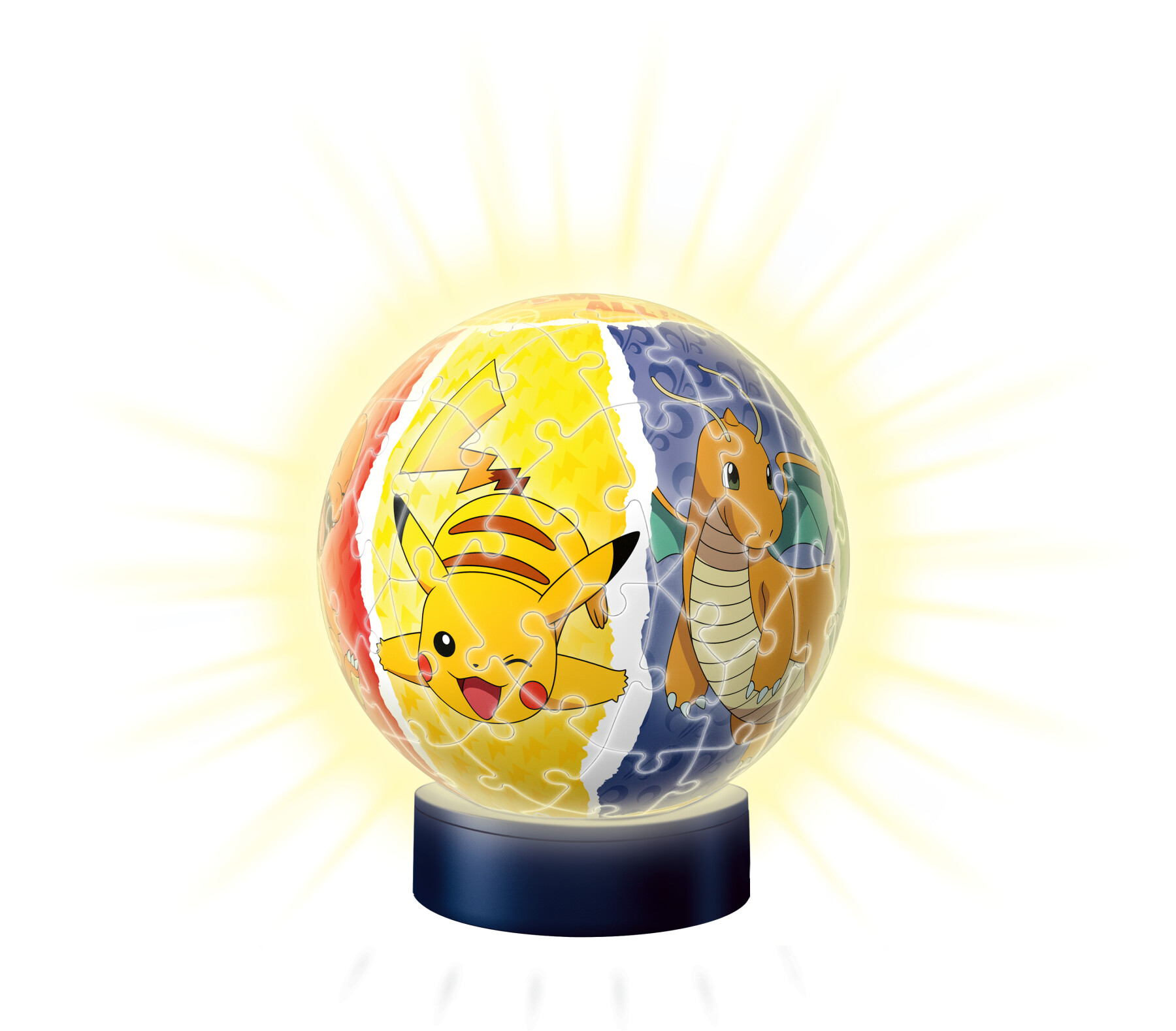 Ravensburger - 3d puzzle nightlamp pokemon, night lamp, 72 pezzi, 6+ anni - RAVENSBURGER 3D PUZZLE