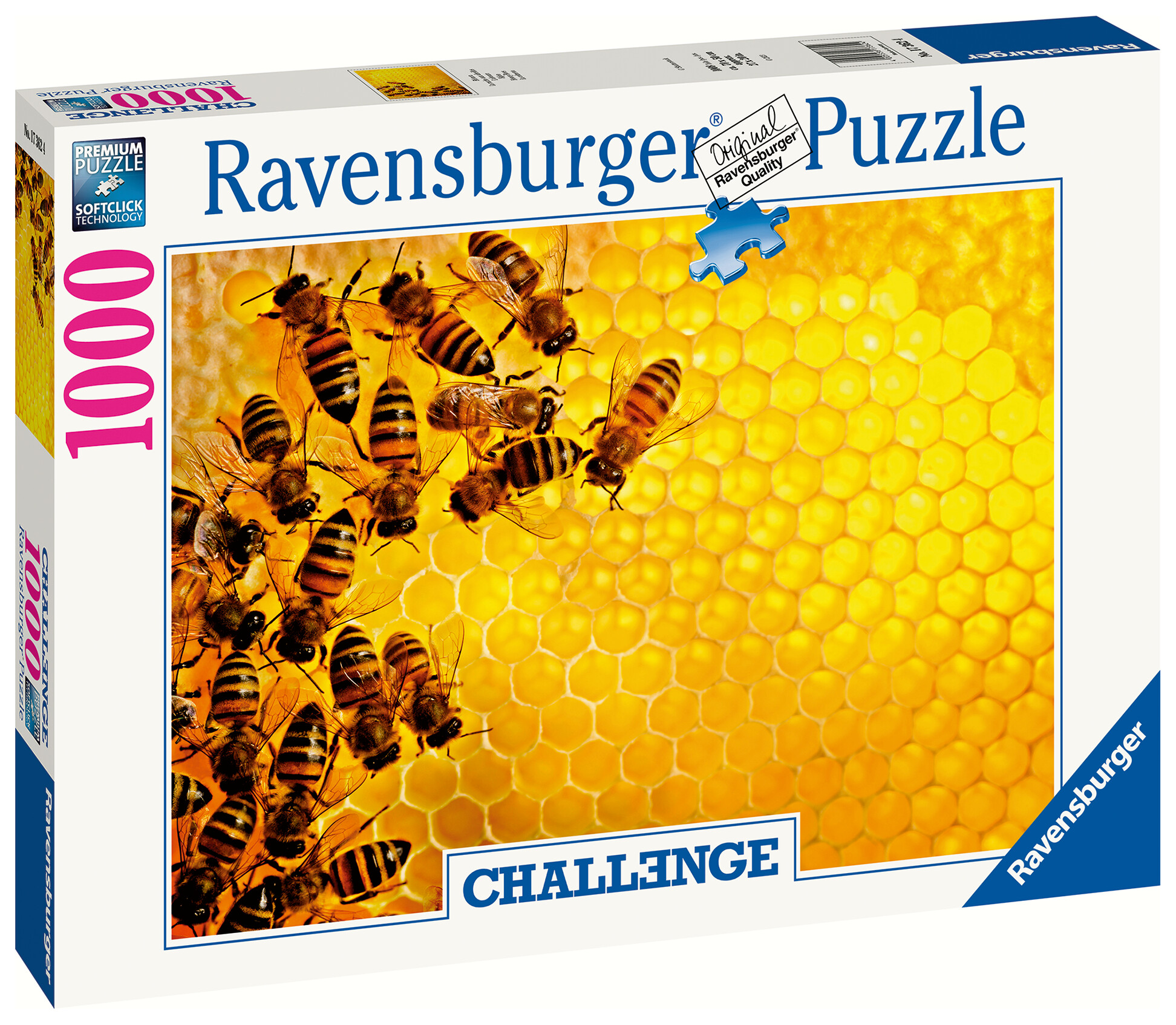 Ravensburger - puzzle l'alveare, collezione challenge, 1000 pezzi, puzzle adulti - RAVENSBURGER