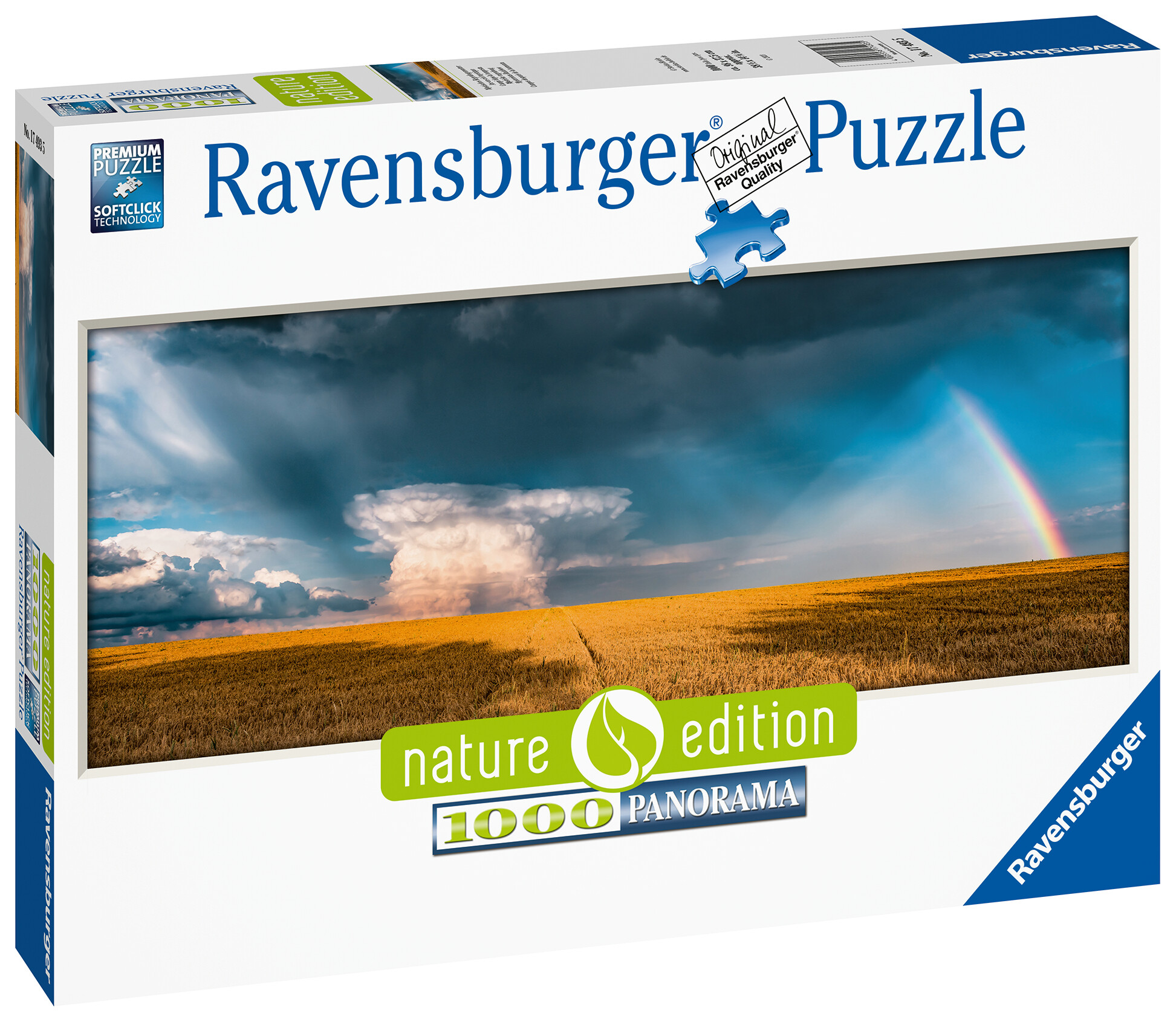 Ravensburger - puzzle campi dopo la tempesta, collezione lost places, 1000 pezzi, puzzle adulti - RAVENSBURGER