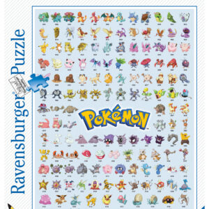Ravensburger - puzzle pokémon, 500 pezzi, puzzle adulti - POKEMON, RAVENSBURGER