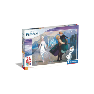 Clementoni supercolor puzzle disney frozen - 24 maxi pezzi, puzzle bambini 3 ani - CLEMENTONI, DISNEY PRINCESS