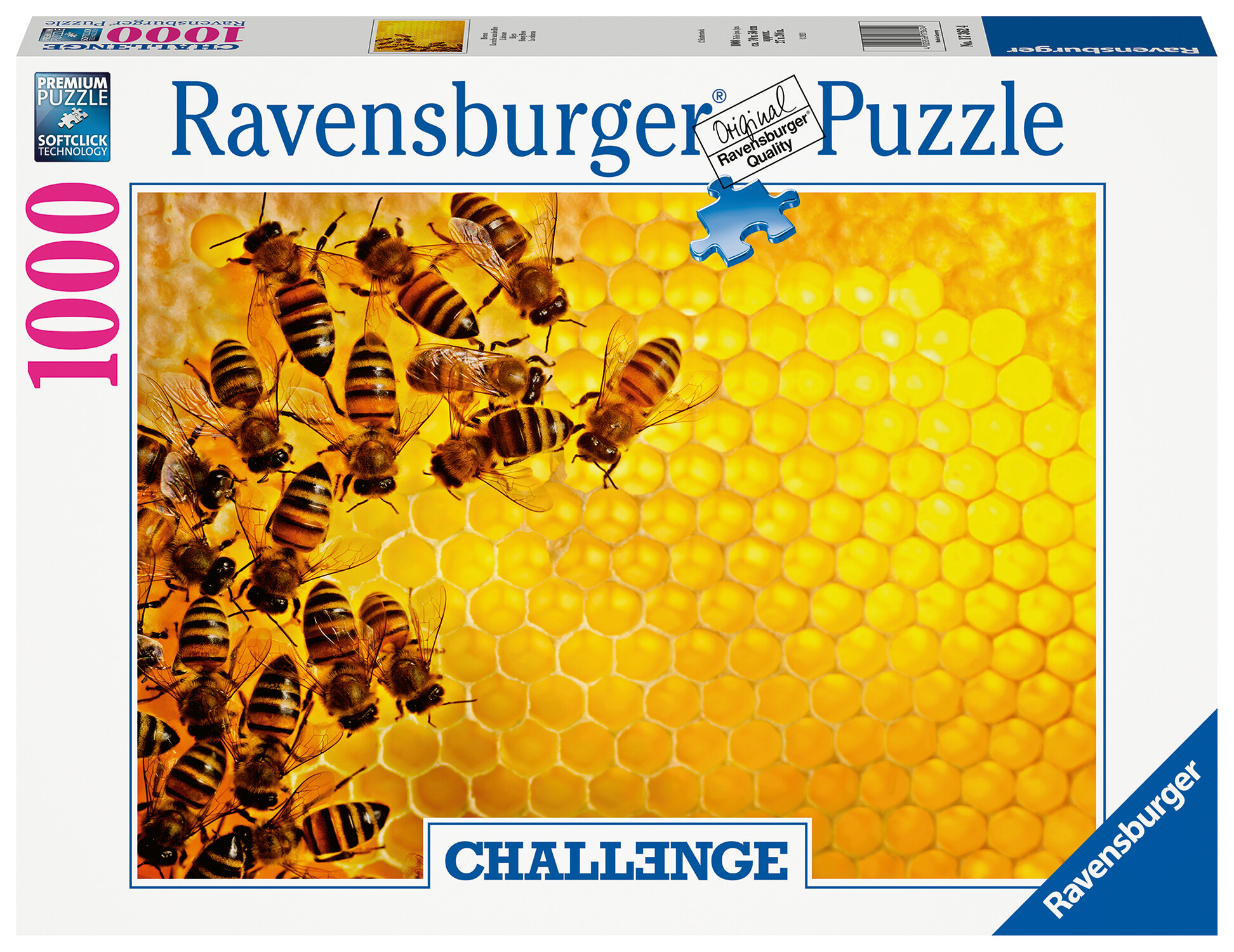 Ravensburger - puzzle l'alveare, collezione challenge, 1000 pezzi, puzzle adulti - RAVENSBURGER