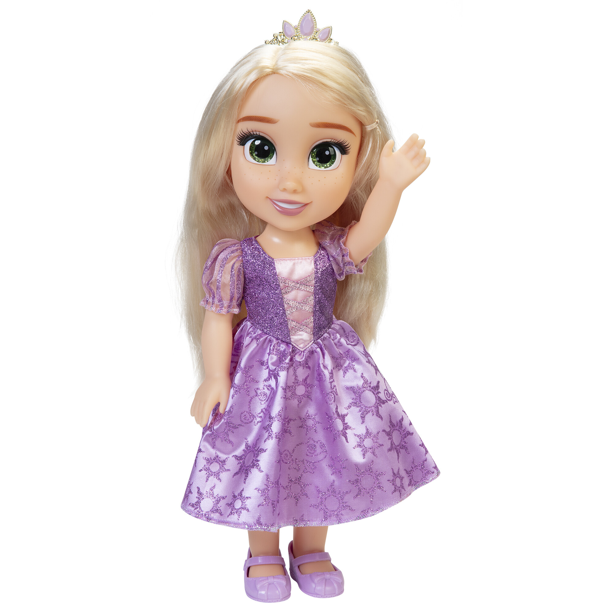 Disney princess rapunzel. bambola estremamente dettagliata dai meravigliosi capelli di seta e dagli occhi scintillanti - DISNEY PRINCESS