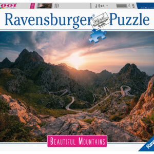 Ravensburger - puzzle sierra de tramuntana, indonesia, collezione beautiful mountains, 1000 pezzi, puzzle adulti - RAVENSBURGER