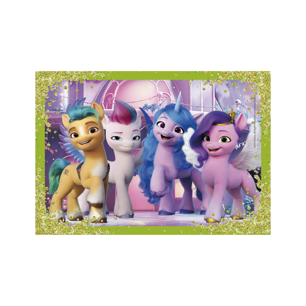 Clementoni supercolor puzzle my little pony - 1x12 + 1x16 + 1x20 + 1x24 pezzi, puzzle bambini 3 anni - CLEMENTONI