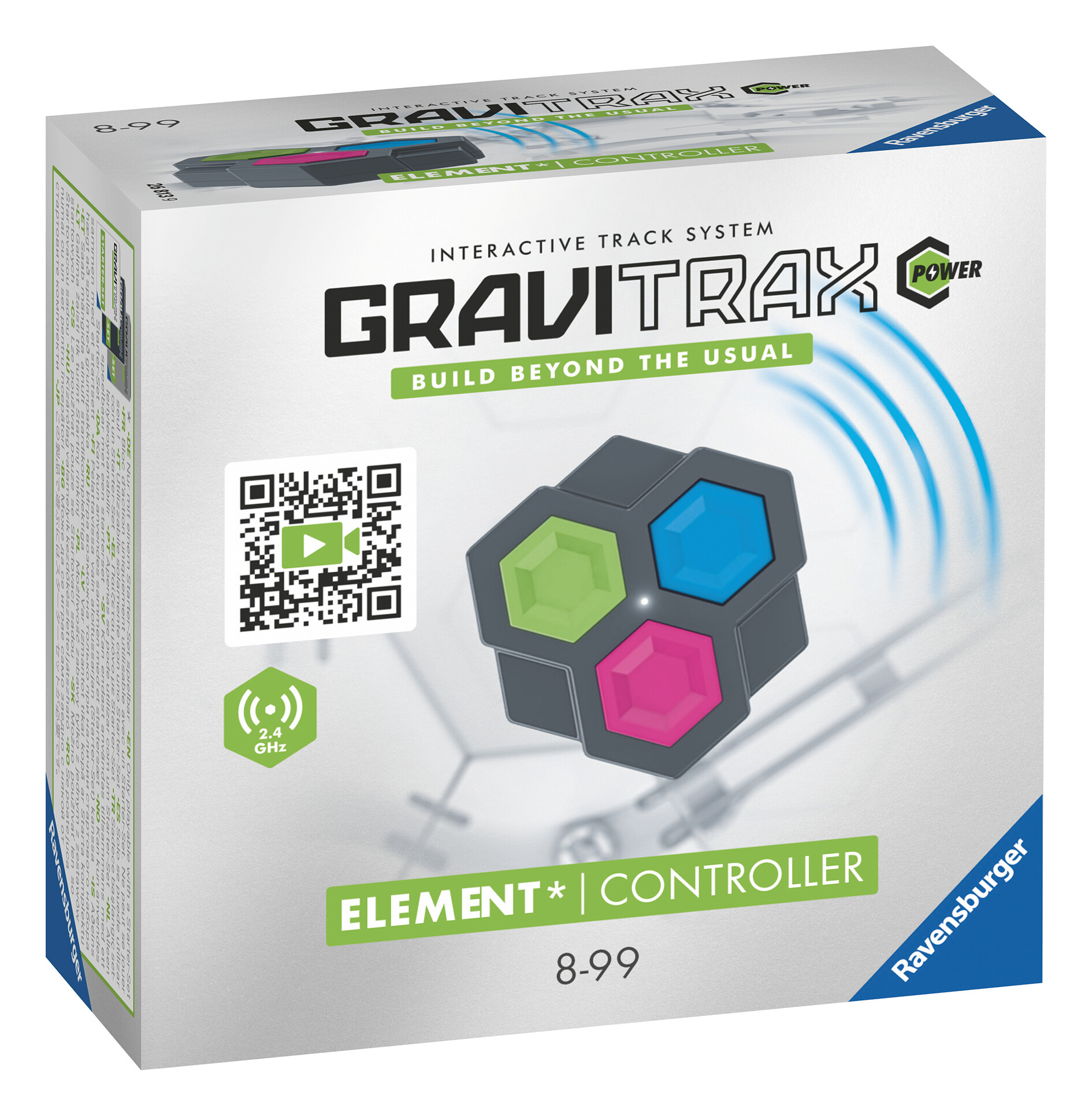 Ravensburger gravitrax power element controller, gioco innovativo ed educativo stem, 8+ anni, estensione - GRAVITRAX