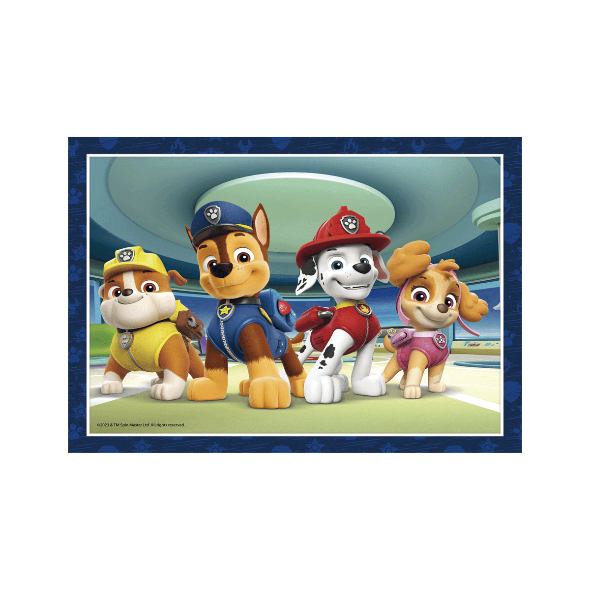 Clementoni supercolor puzzle paw patrol - 1x12 + 1x16 + 1x20 + 1x24 pezzi, puzzle bambini 3 anni - CLEMENTONI