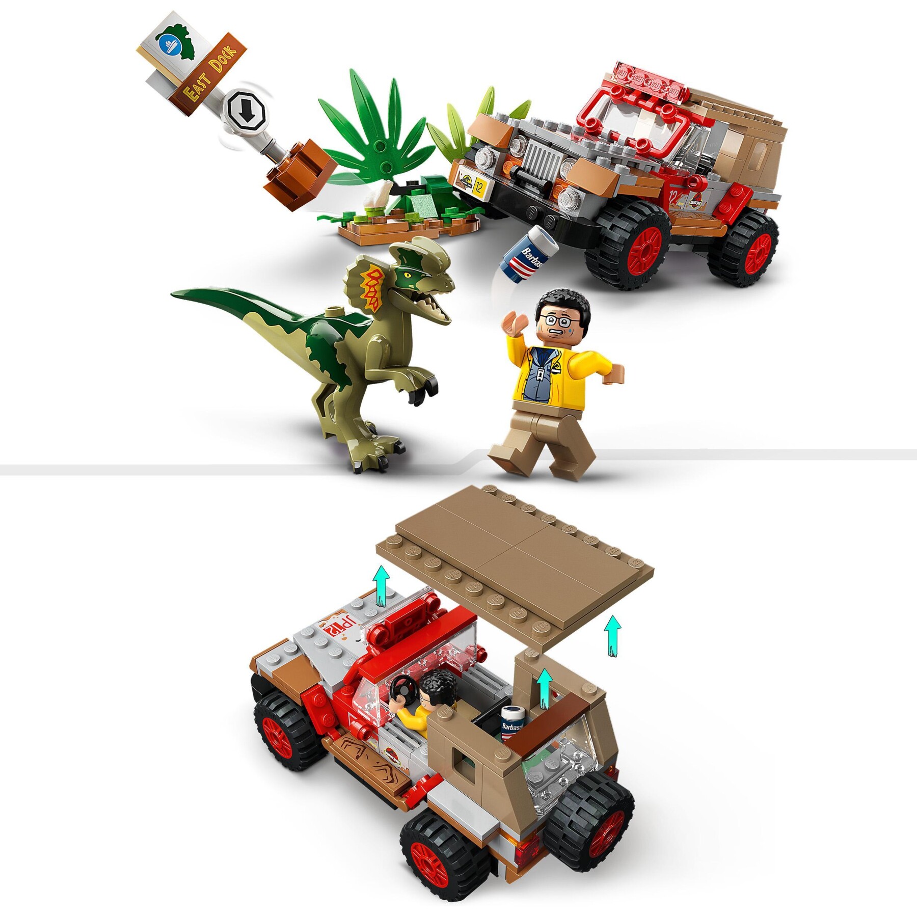 LEGO Jurassic World Quetzalcoatlus: Agguato Aereo, Giochi per Bambini dai 7  Anni in su con Dinosauri