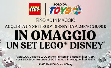 Acquista un set LEGO di almeno € 39,90 e ricevi un omaggio