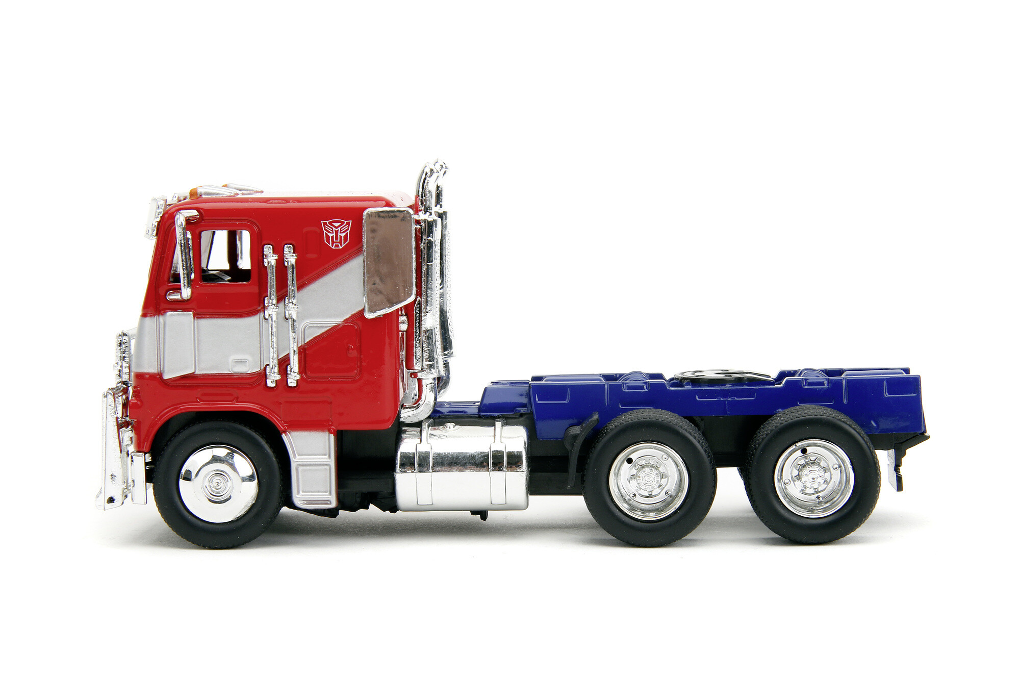 Jada- transformers t7 optimus prime truck die-cast, in scala 1:32 - 
