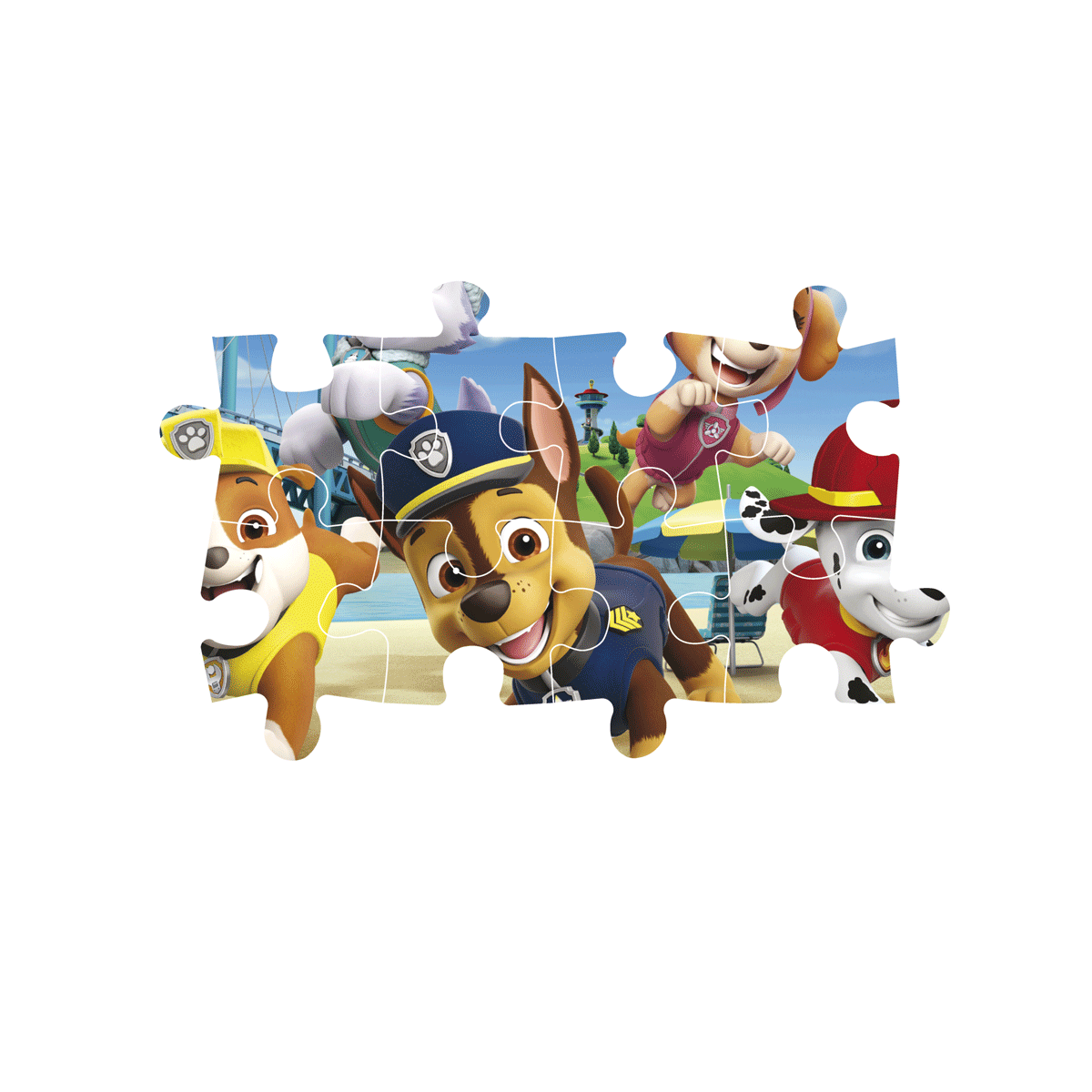 Clementoni supercolor puzzle paw patrol - 60 maxi pezzi, puzzle bambini 4 anni - CLEMENTONI