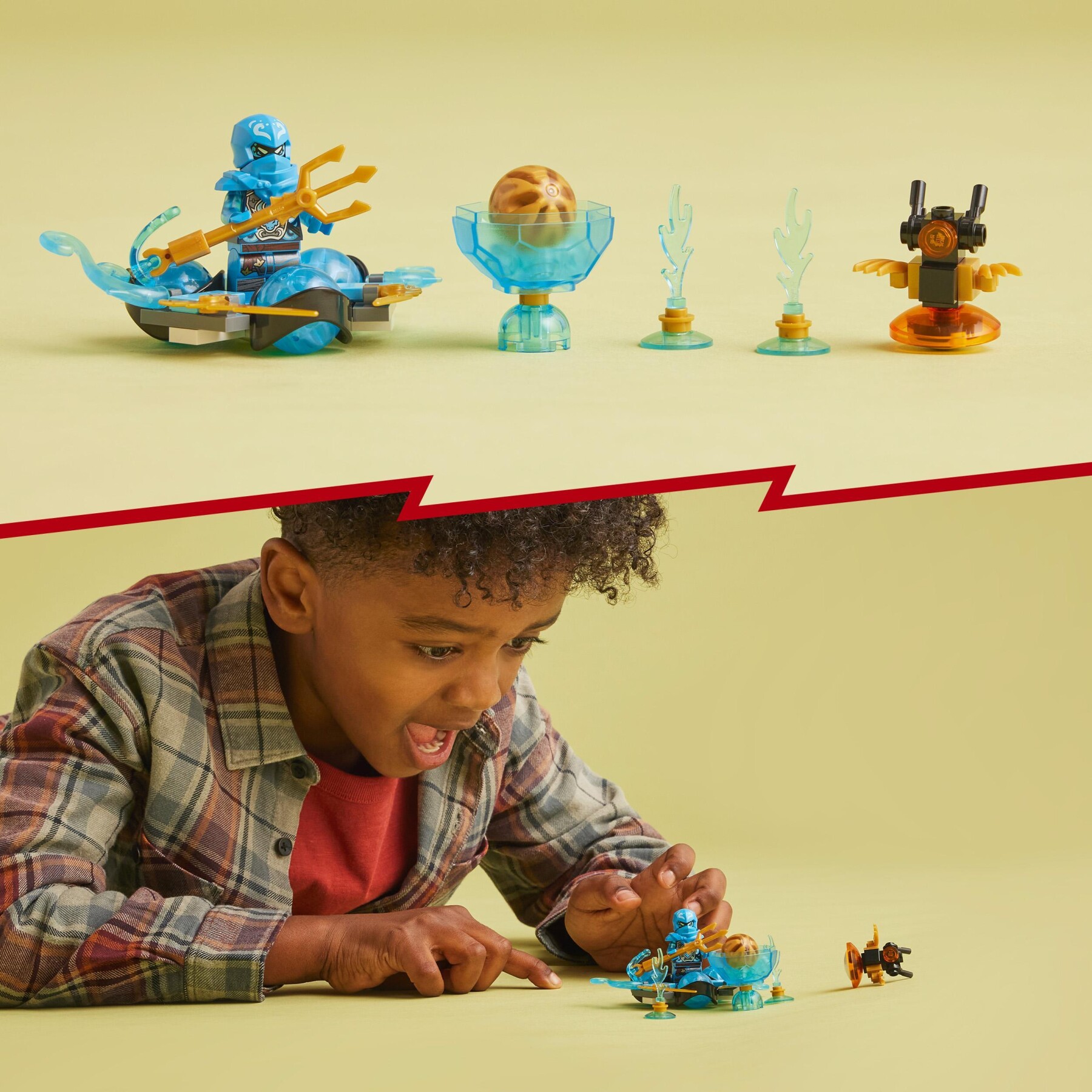 Lego ninjago 71778 drift del potere del drago spinjitzu di nya, trottola  giocattolo da collezione, idea regalo bambini 6+ anni - Toys Center