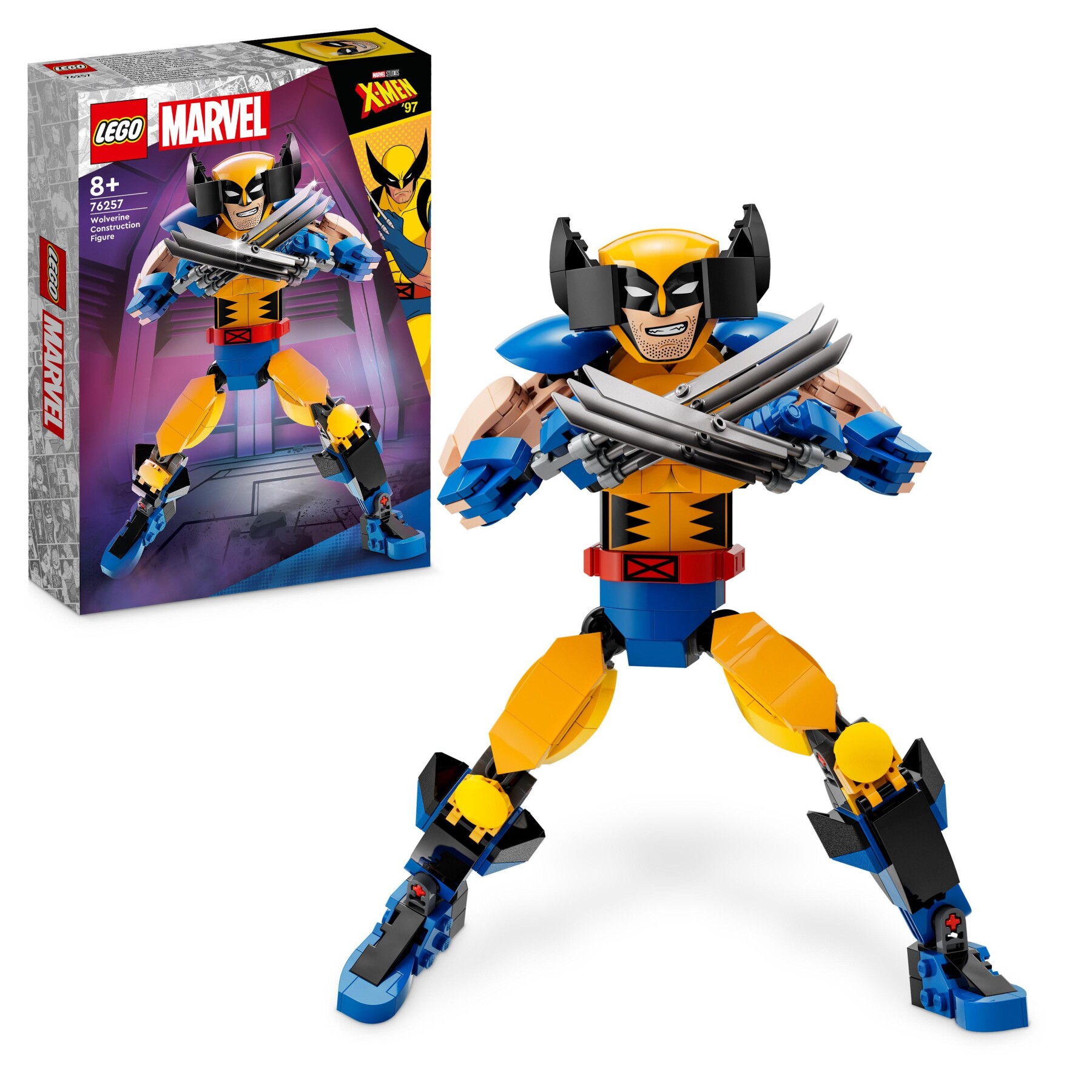 Lego marvel 76257 personaggio di wolverine, action figure costruibile degli  x-men con 6 elementi artiglio, collezione supereroi - Toys Center