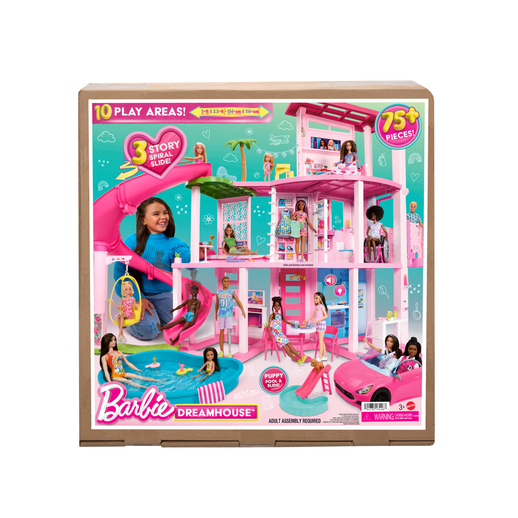 Mattel barbie negozio degli animali con 25 accessori