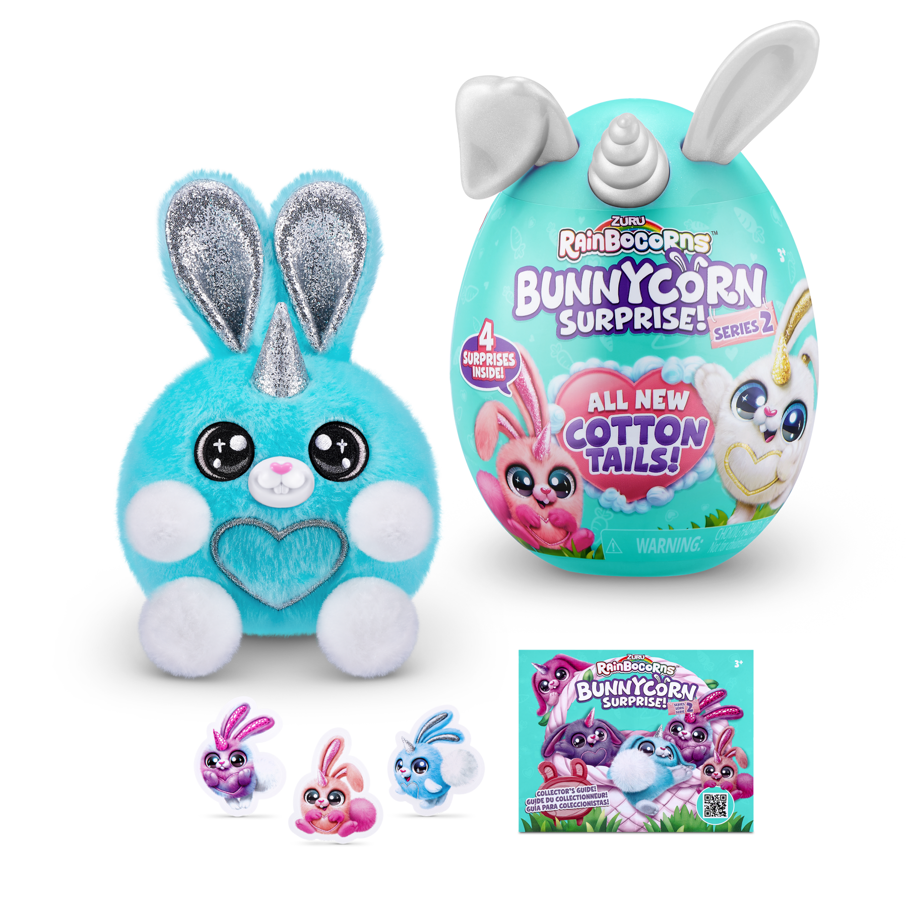 Rainbocorns bunnycorn plush mini s2 - 