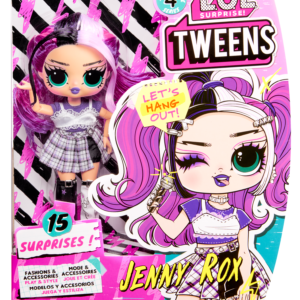 Lol surprise tweens serie 4 fashion doll: jenny rox.15 sorprese e favolosi accessori da sfoggiare - LOL