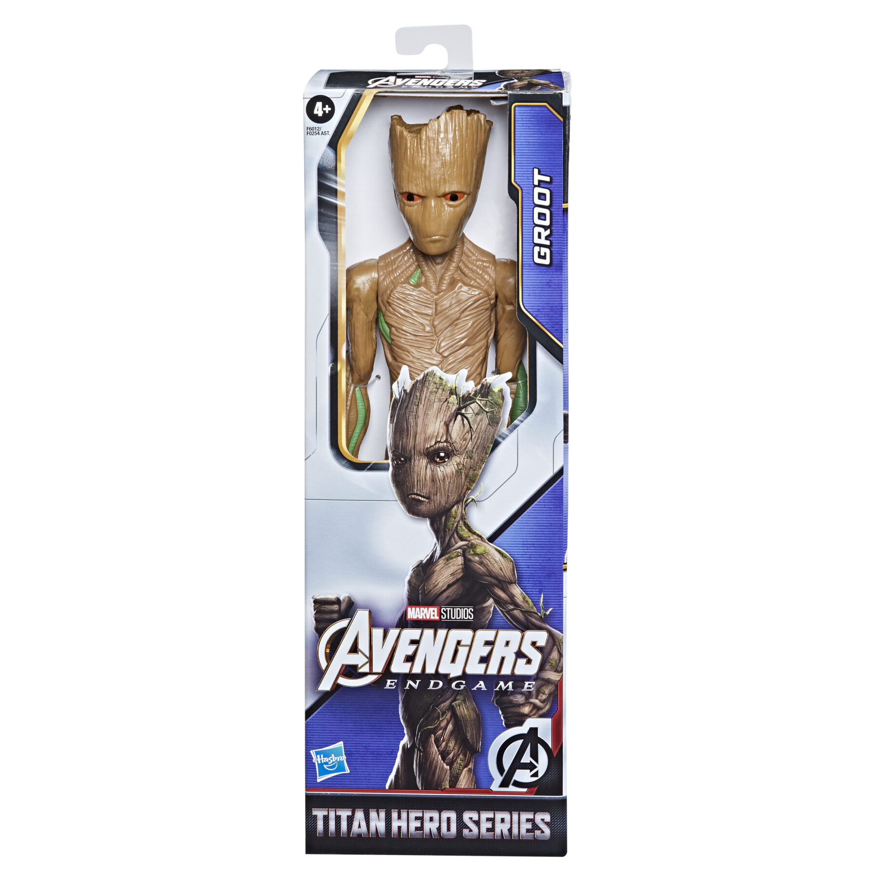 Hasbro marvel avengers titan hero series, action figure di groot da 30 cm ispirata al film "avengers: endgame", giocattoli marvel per bambini e bambine dai 4 anni in su - Avengers