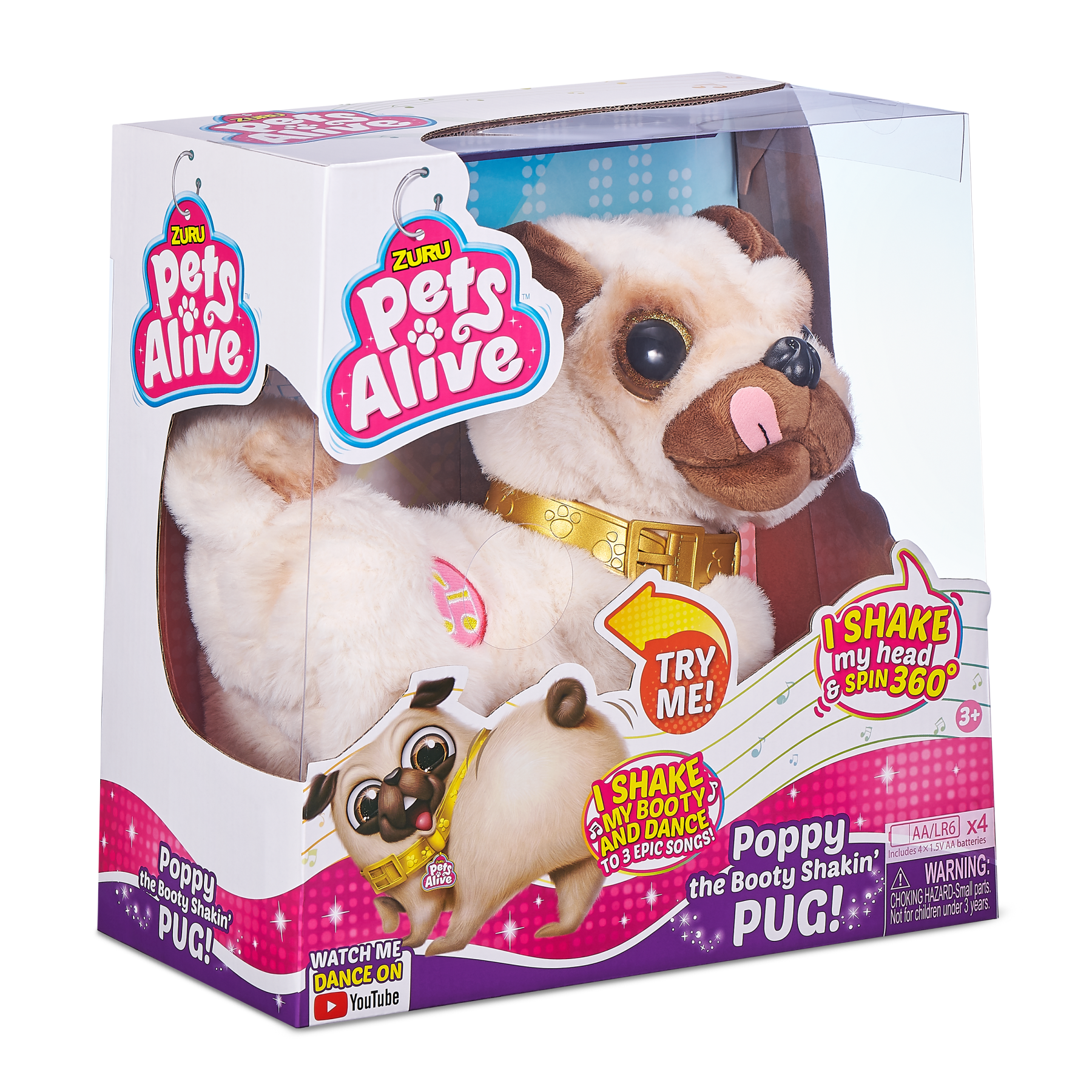 PETS ALIVE S1 BOOTY SHAKING PLUSH - Toys Center