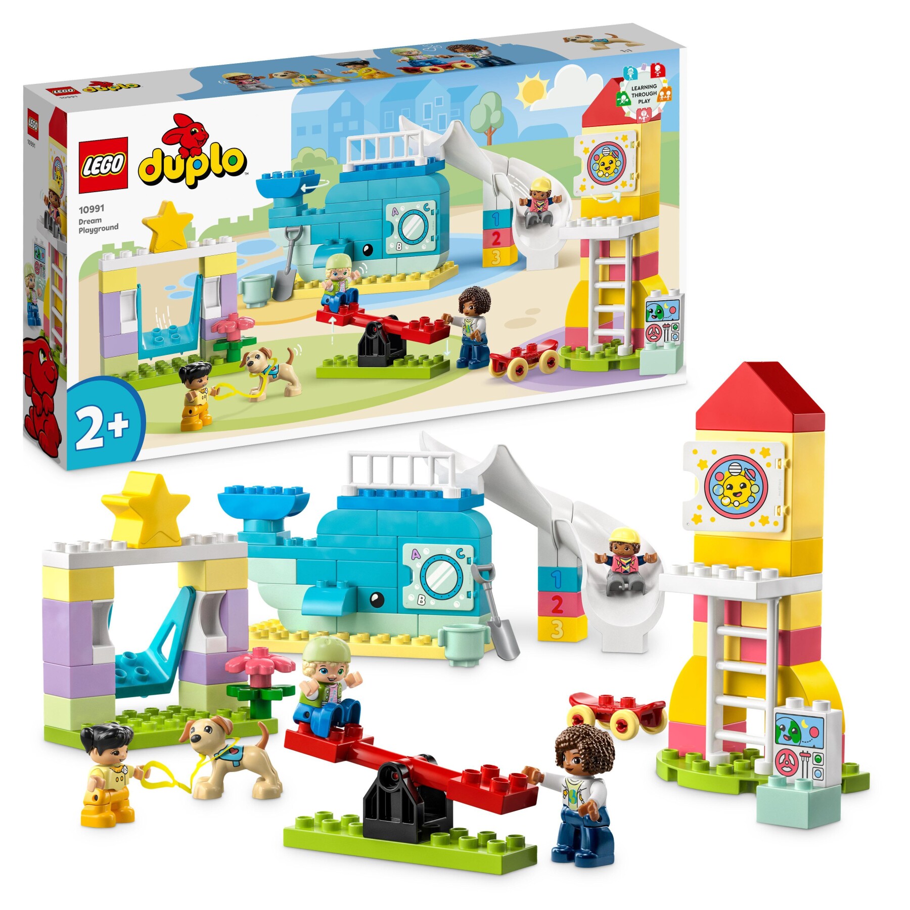 LEGO DUPLO 10991 Il Parco Giochi dei Sogni, Giochi per Bambini 2+ Anni con  Balena