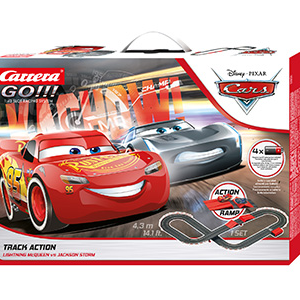 Carrera go sets - disney·pixar cars - lightning mcqueen  - glow racers - CARRERA