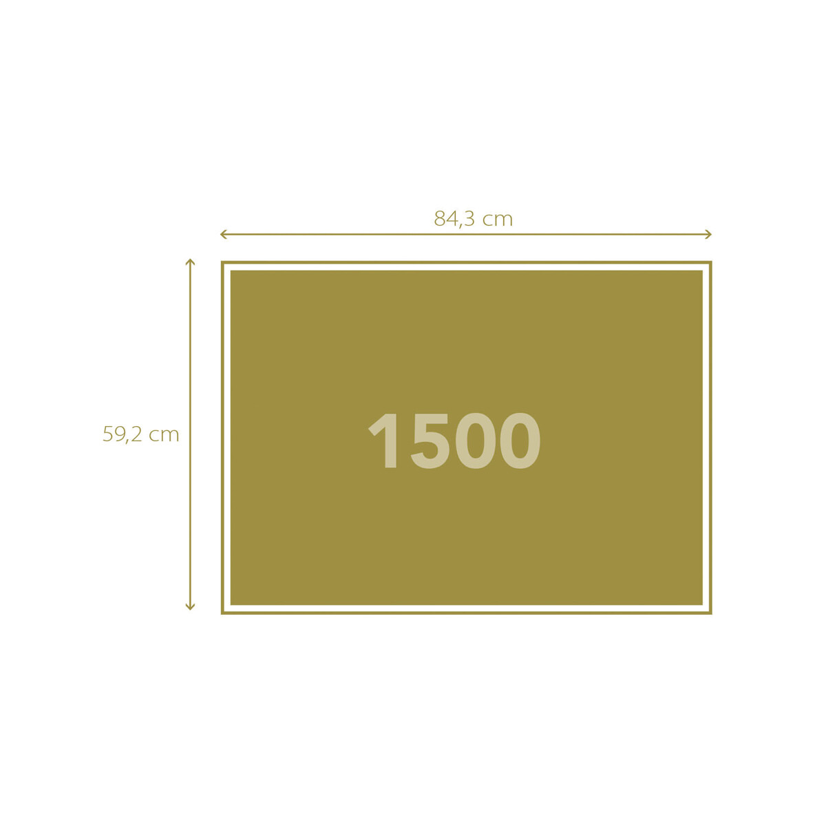 Clementoni - 31999 - puzzle 1500 hqc parismontmartre 59 x 84 cm - CLEMENTONI
