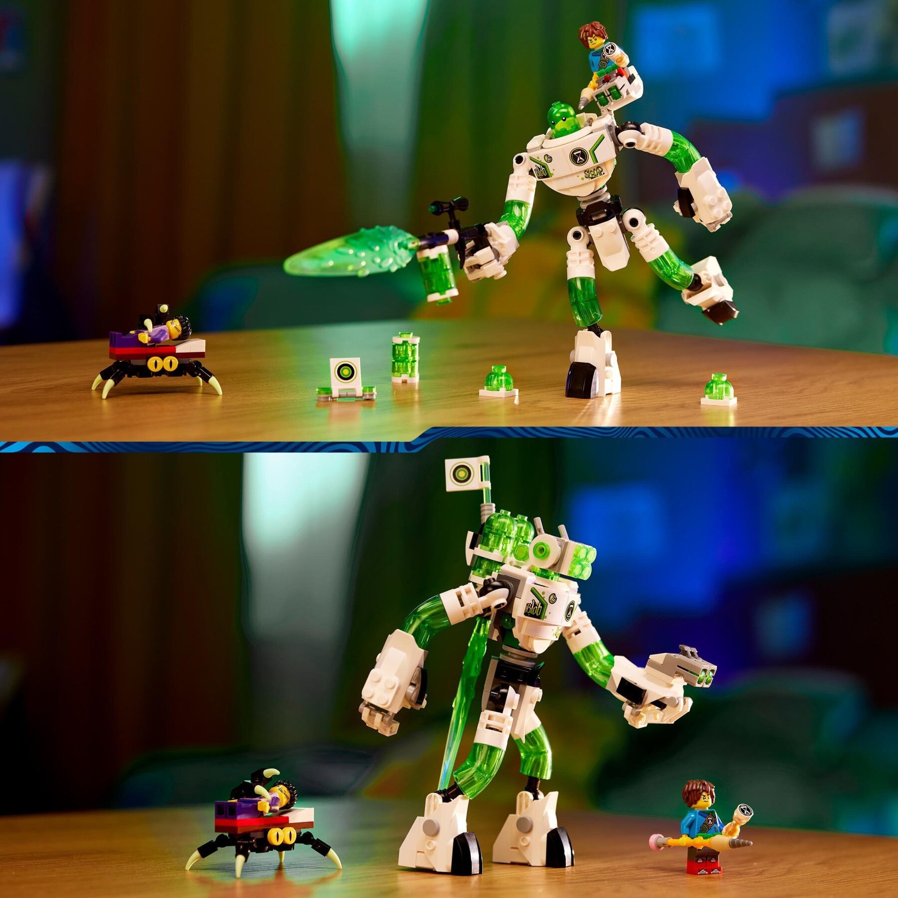 Lego dreamzzz 71454 mateo e il robot z-blob, grande robot giocattolo con minifigure di jayden e mateo, basato sulla serie tv - Lego, LEGO DREAMZZZ