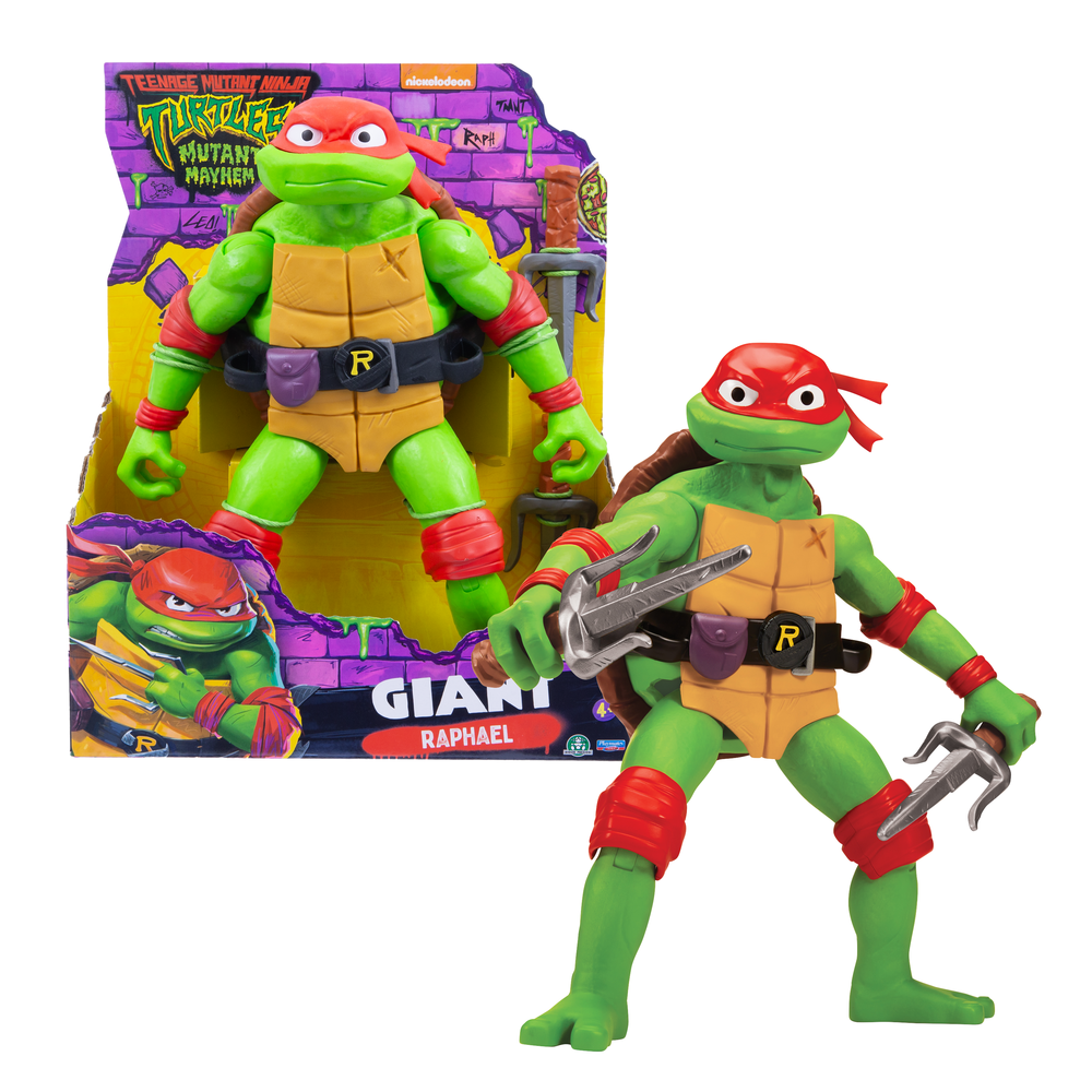 Turtles - tartarughe ninja - personaggi giganti da 30cm - raffaello - Turtles