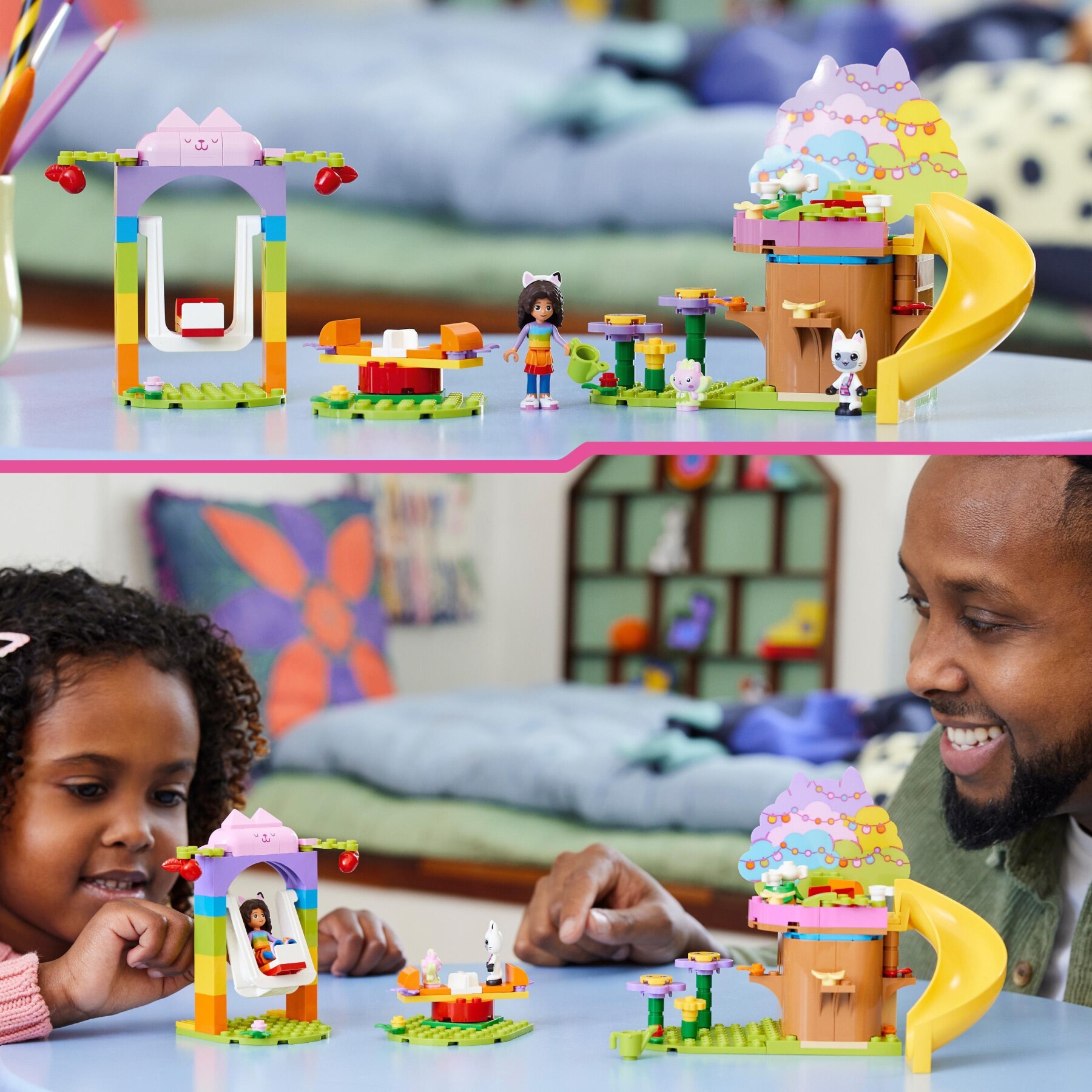 Lego 10788 la casa delle bambole di gabby, casa giocattolo a 4 piani e 8  stanze con i personaggi di gabby, regalo bambini 4+ - Toys Center