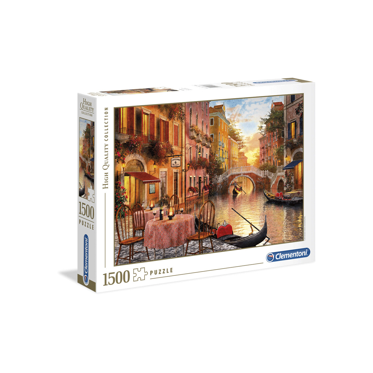 Clementoni - 31668 - puzzle 1500 hqc venezia 59 x 84 cm - CLEMENTONI