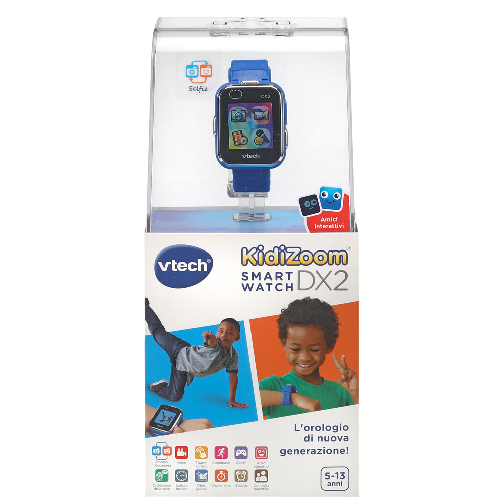 VTECH - Kidizoom smartwatch dx2, orologio high-tech per bambini
