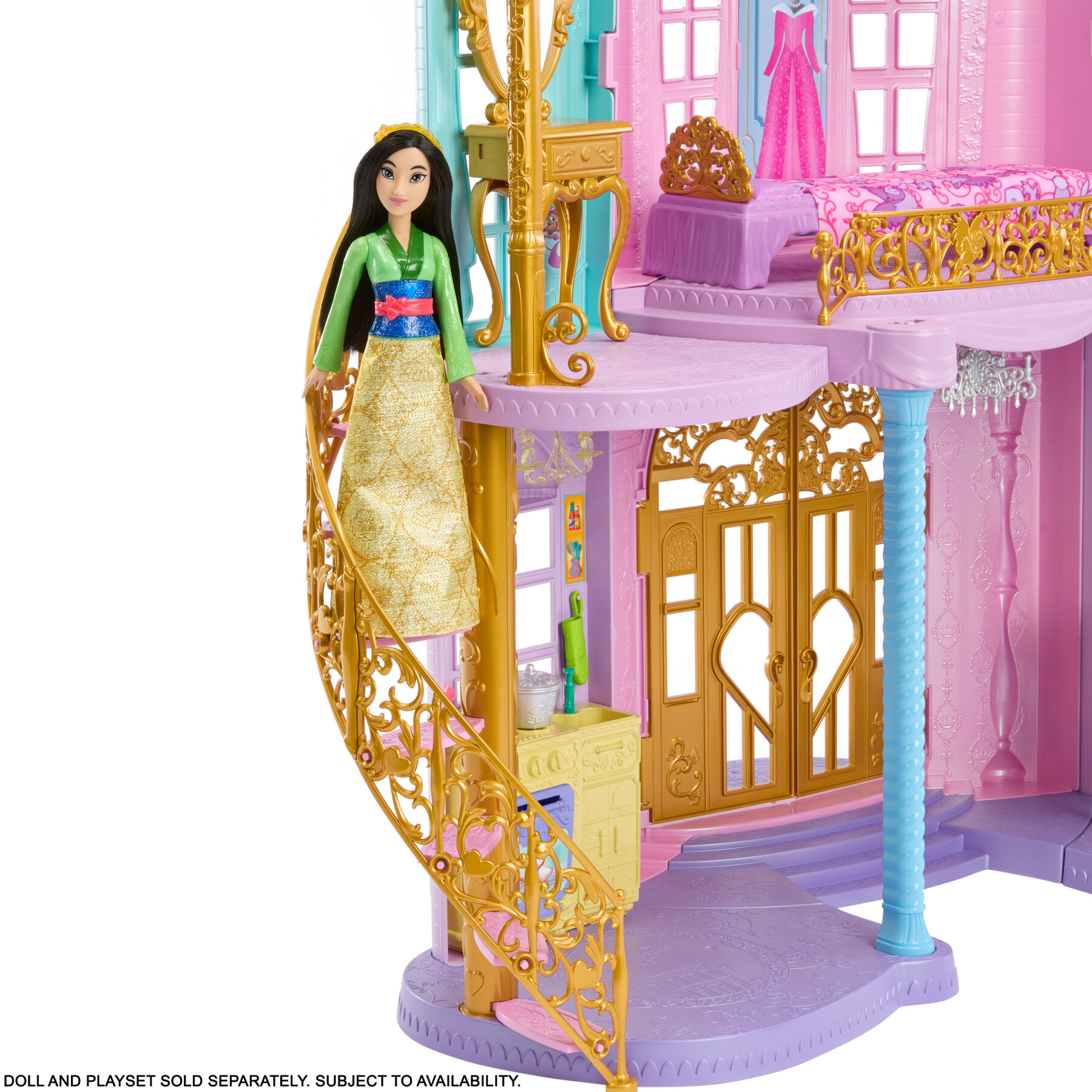Disney princess magiche avventure nel castello, ispirato ai film disney -  Toys Center