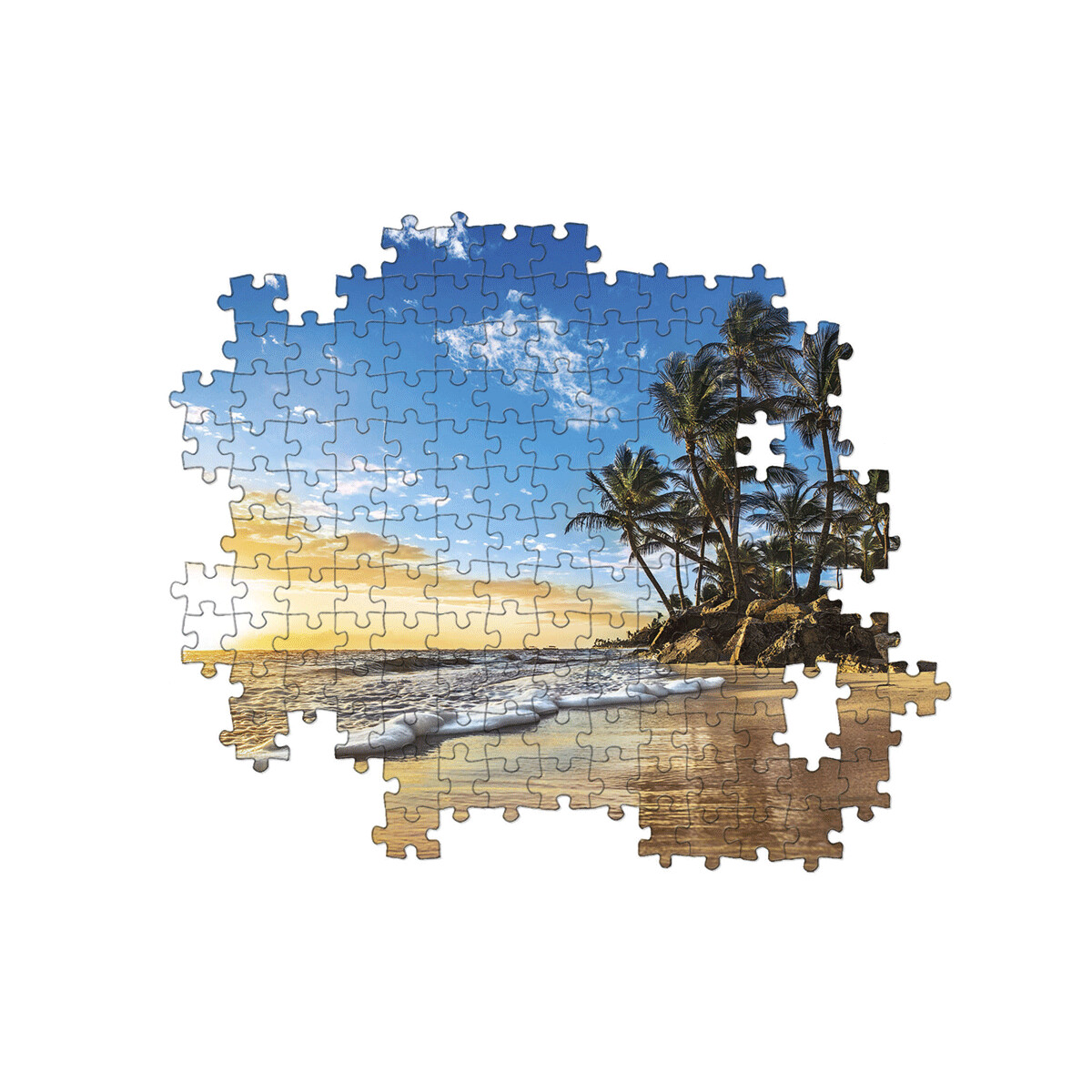 Clementoni - 31681 - puzzle 1500 hqc tropic sunrise 59 x 84 cm - CLEMENTONI