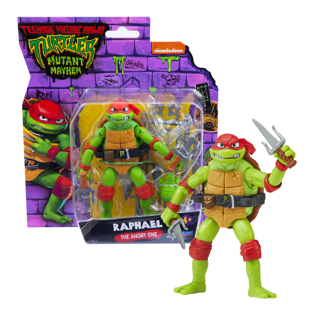 Turtles - caos mutante - action figures tartarughe ninja - raffaello - GIOCHI PREZIOSI, Turtles