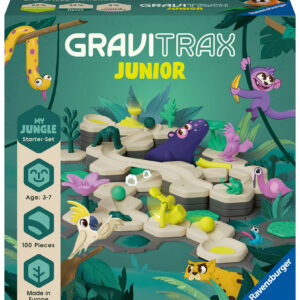 Ravensburger gravitrax junior starter set, gioco innovativo ed educativo stem, 3+ anni - GRAVITRAX