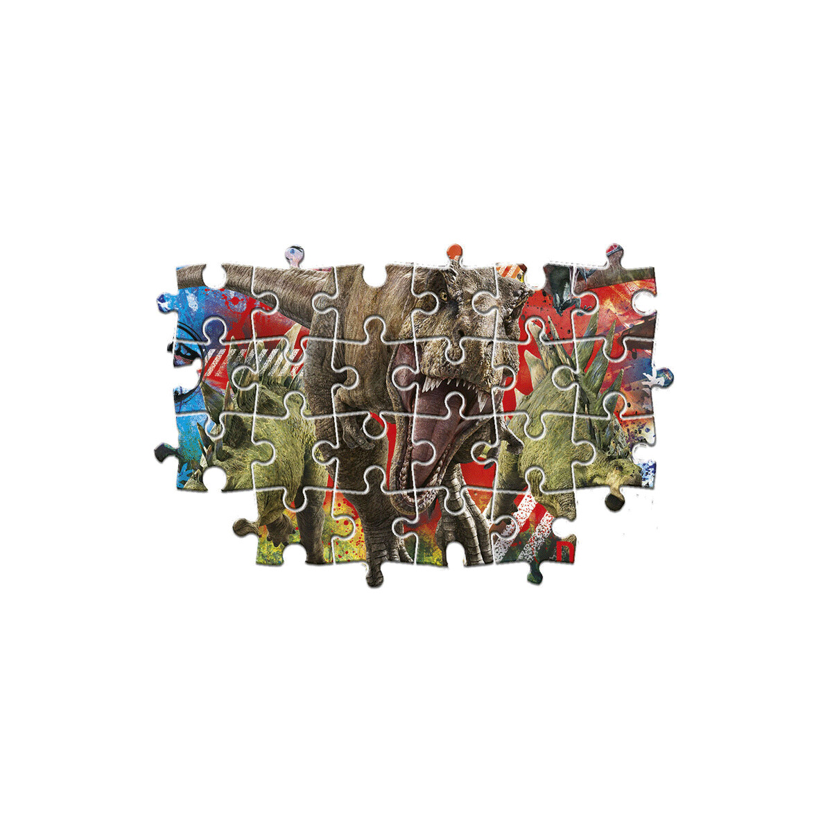 Clementoni - 26456 - puzzle 60 maxi jurassic world 62x42 cm - CLEMENTONI
