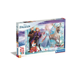 Clementoni - 28513 - puzzle 24 maxi 2 frozen 2 62x42 cm - CLEMENTONI, DISNEY PRINCESS