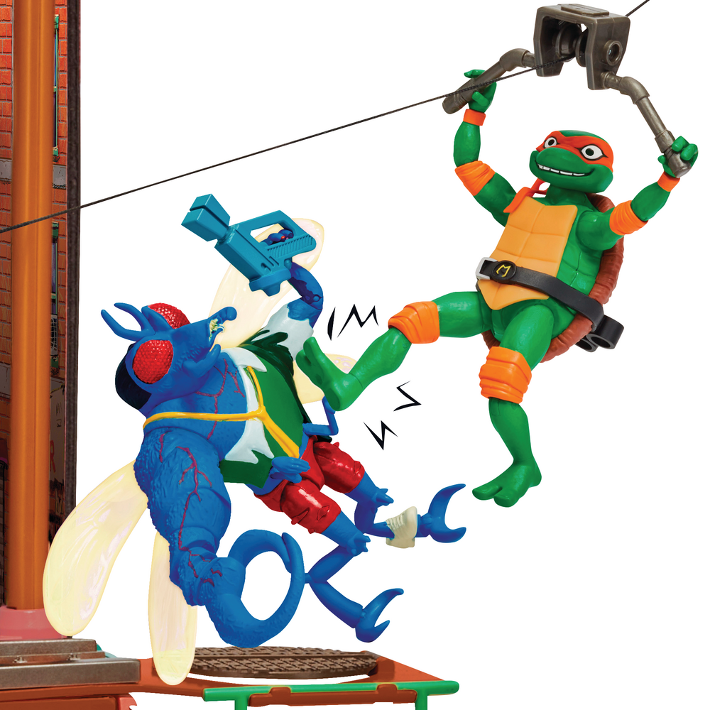 Turtles - tartarughe ninja quarier generale - playset - Toys Center