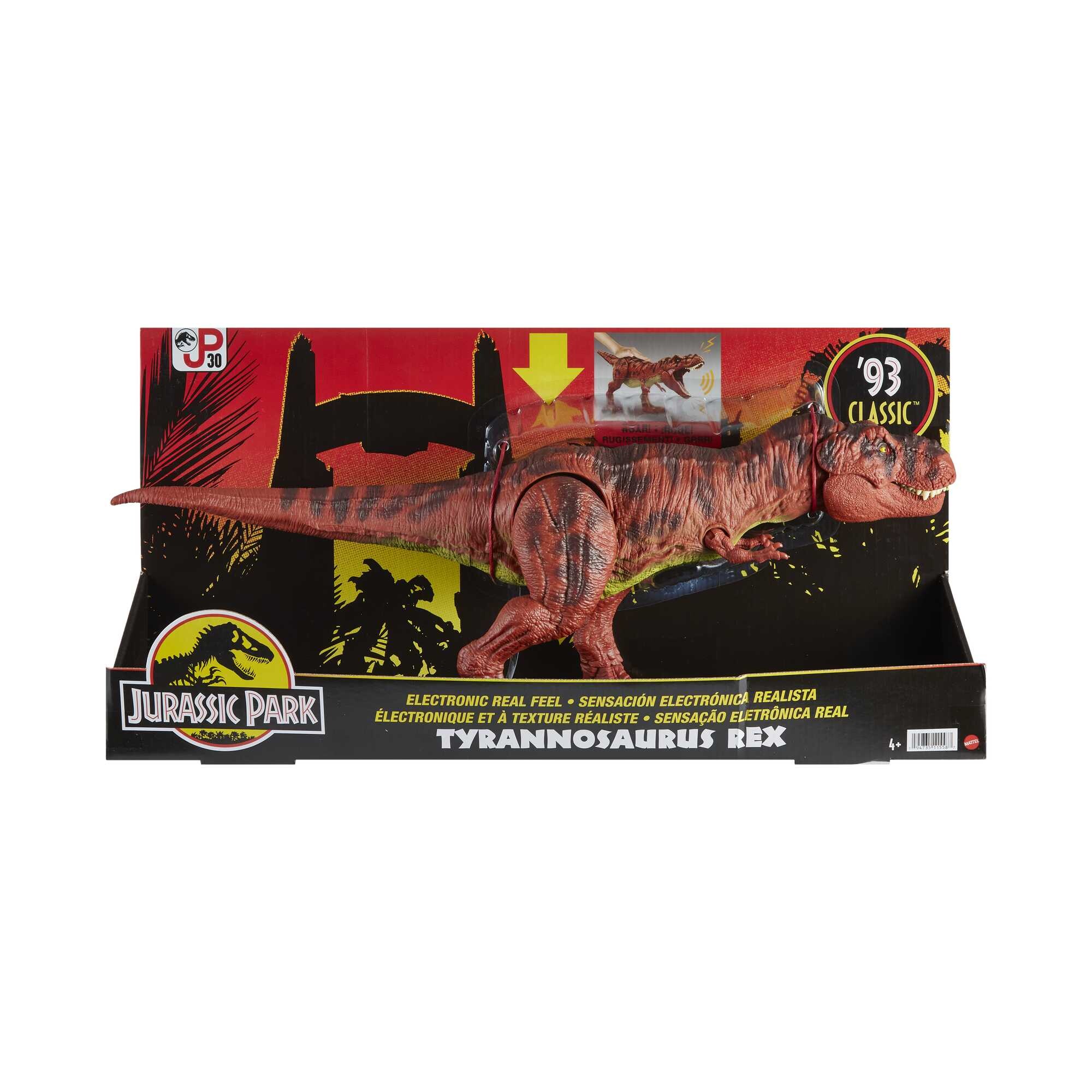 Jurassic park '93 real feel tyrannosaurus rex con suoni ruggenti - Jurassic World