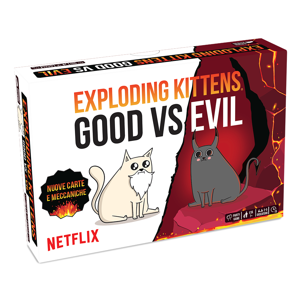 Exploding kittens good vs evil - 