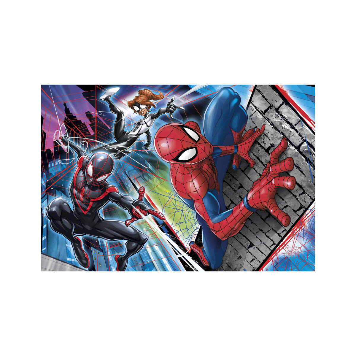 Clementoni - 24497 - puzzle 24 maxi spiderman 62x42 cm - 