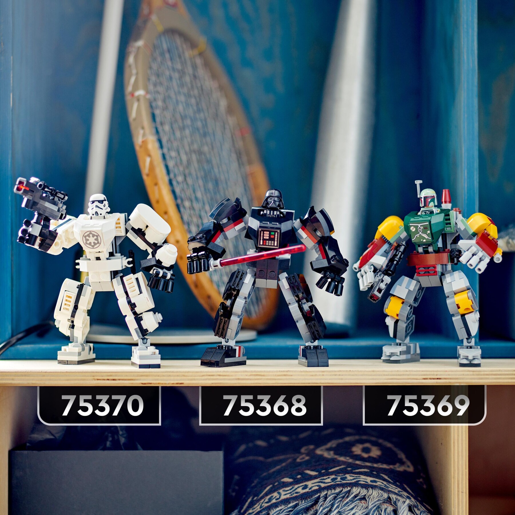 Lego star wars 75370 mech di stormtrooper, action figure snodabile da costruire con cabina per minifigure e grande blaster - LEGO STAR WARS, Star Wars