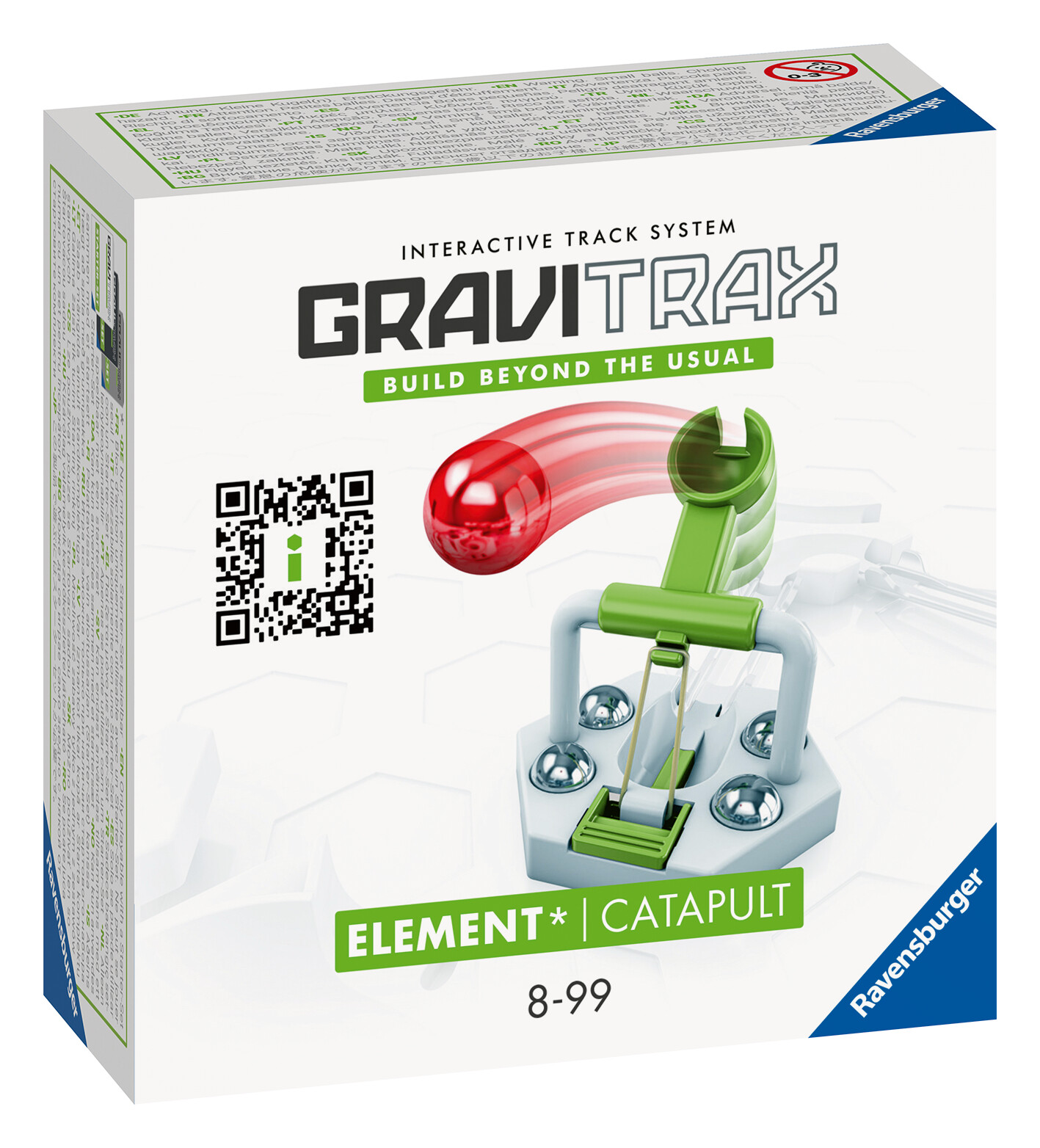 Ravensburger gravitrax catapult - catapulta, gioco innovativo ed educativo stem, 8+ anni, accessorio - GRAVITRAX