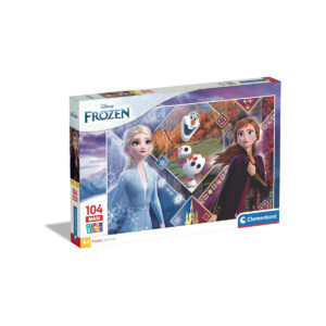 Clementoni - 23739 - puzzle 104 maxi frozen 2 - 62x42 cm - CLEMENTONI, DISNEY PRINCESS