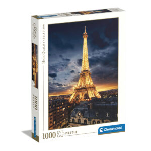 Clementoni - 39514 - puzzle 1000 hqc tour eiffel 70 x 50 cm - CLEMENTONI