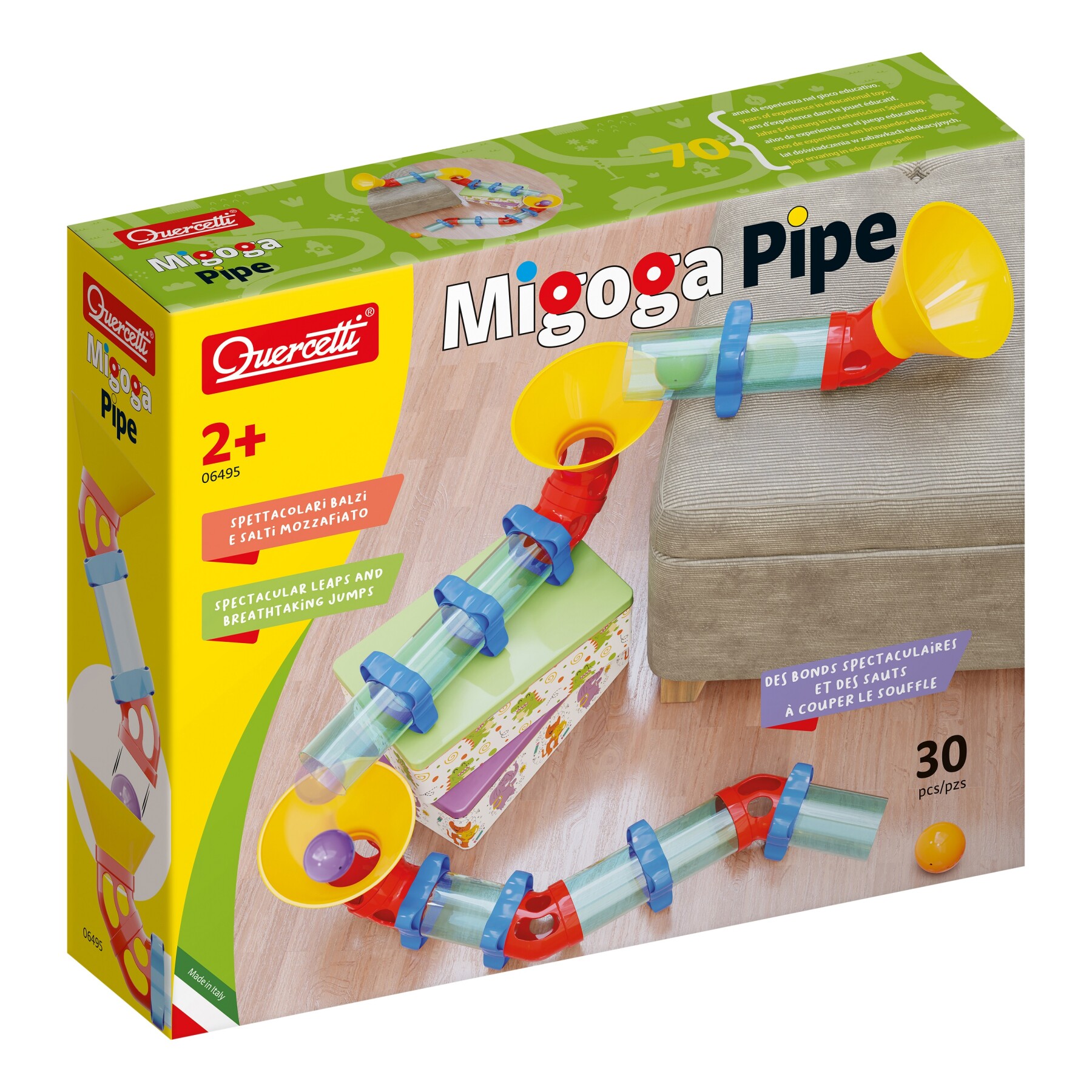 Bigjigs Toys MAXI clessidra 1 minuto - Giocattoli in legno di apprensione