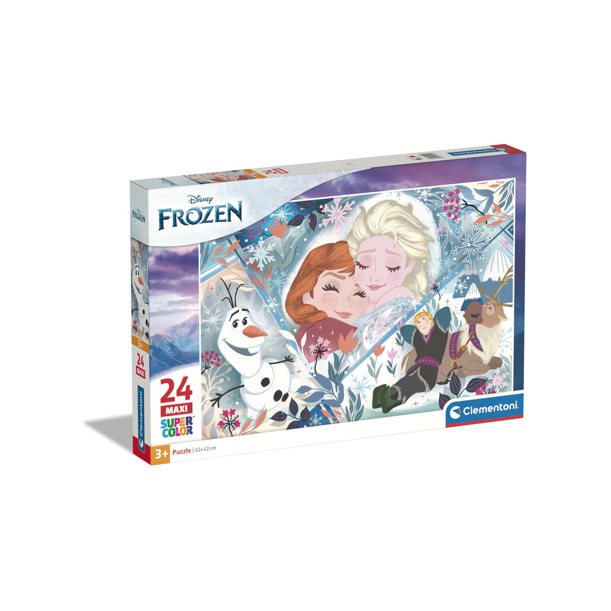Clementoni - 24224 - puzzle 24 maxi frozen 2 - 62x42 cm - CLEMENTONI, DISNEY PRINCESS