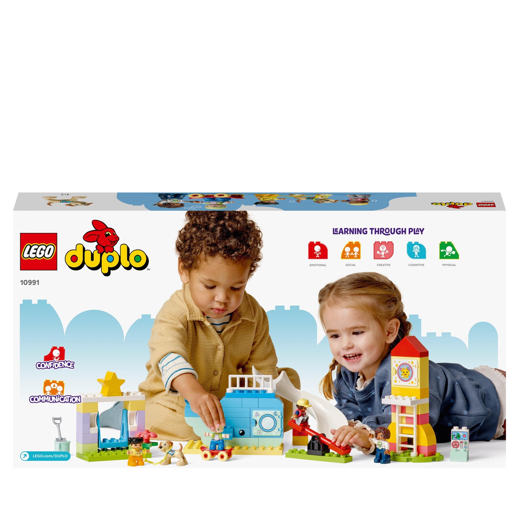 Lego duplo 10991 il parco giochi dei sogni, giochi per bambini 2+ anni con balena e razzo da costruire con i mattoncini - LEGO DUPLO
