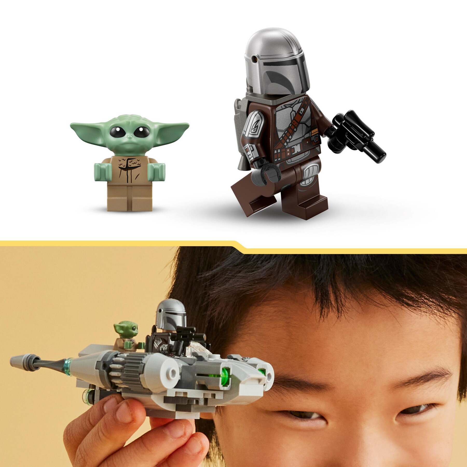 Lego star wars 75363 starfighter n-1 del mandaloriano microfighter, gioco da costruire con grogu baby yoda, regali bambini 6+ - LEGO STAR WARS, Star Wars