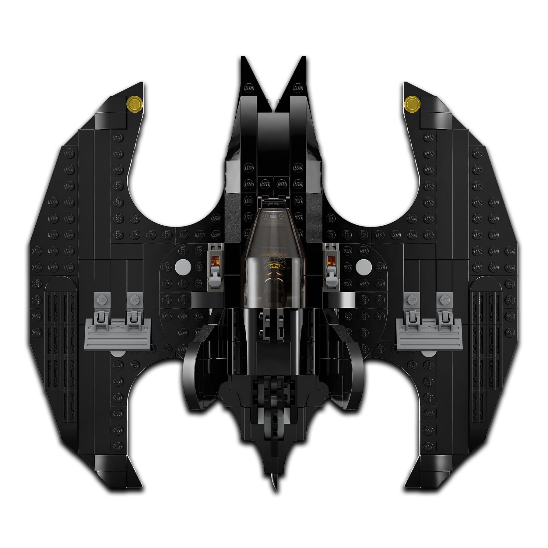 Lego dc 76265 bat-aereo: batman vs. the joker, aeroplano giocattolo dal film del 1989 con 2 minifigure - BATMAN, LEGO SUPER HEROES