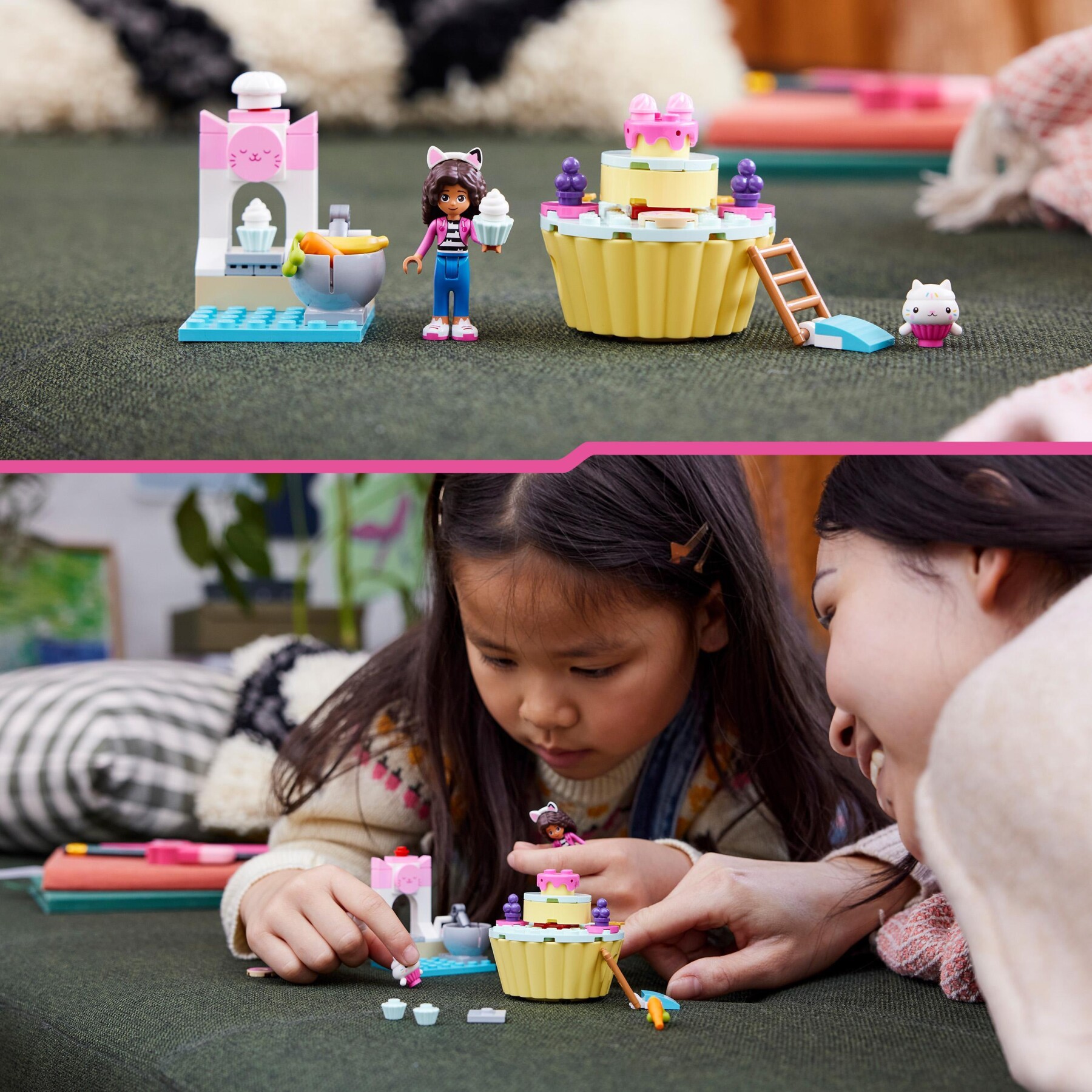 Lego la casa delle bambole di gabby 10785 divertimento in cucina con dolcetto, giocattolo con cupcake, giochi bambini 4+ anni - GABBY'S DOLLHOUSE, Lego